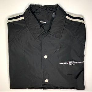 NWT DIESEL BLACK AKITO LUNI JACKET IN SIZE XL